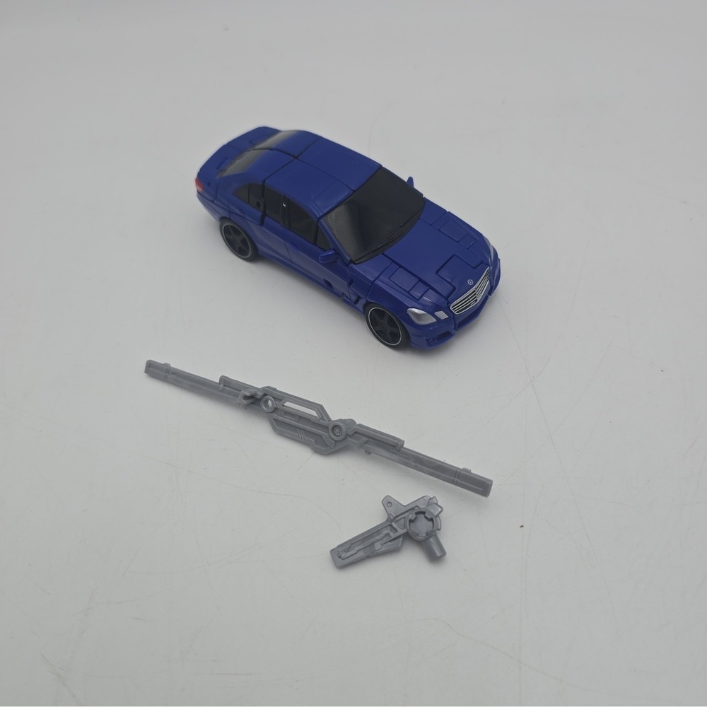 Transformers Dark of the Moon Soundwave Blue Mercedes-Benz E550 Action Figure